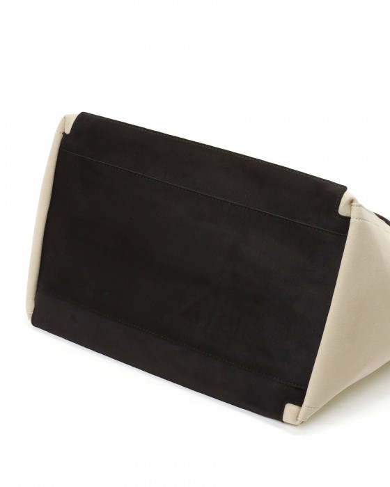 zattuマイクロファイバースエード ラージトートバッグ【TOVA-H2/トーバ-H2】26l