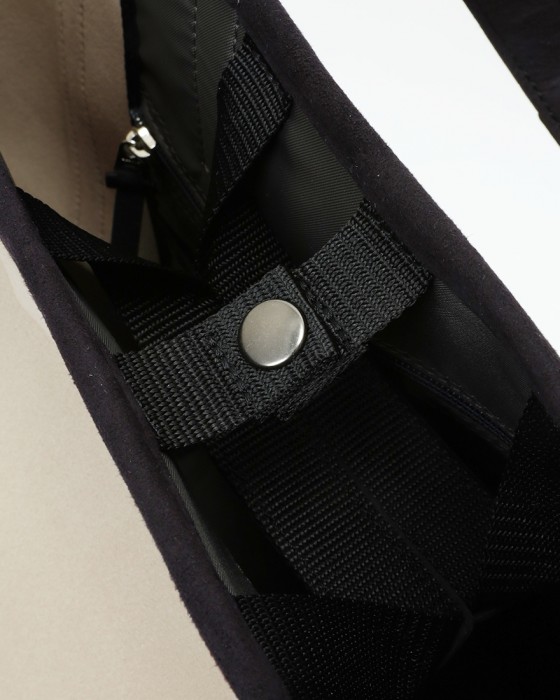 zattuマイクロファイバースエード ラージトートバッグ【TOVA-H2/トーバ-H2】27l