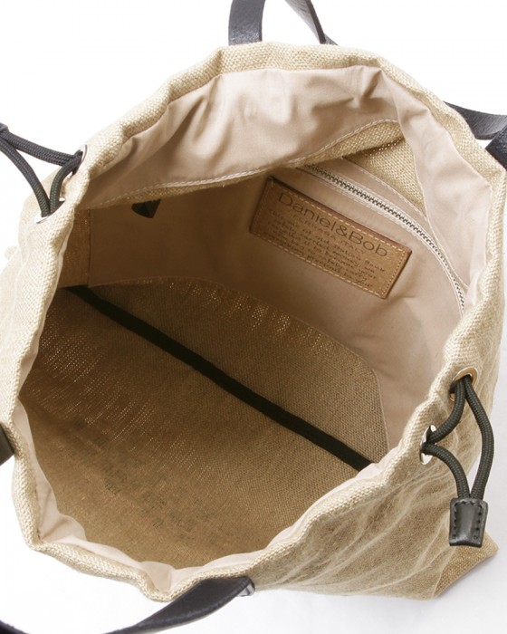 Daniel&Bob巾着トートバッグ【Bank Tote】08l