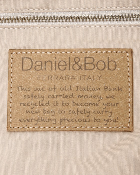 Daniel&Bob巾着トートバッグ【Bank Tote】10l