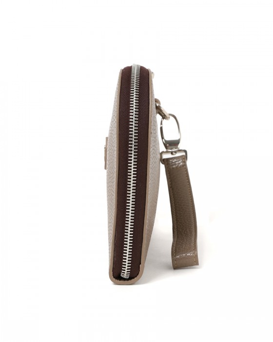CHAMBORD SELLIERシュリンクレザー クラッチバッグ【ANGERS PORCH STRAP/LAGUN】06l