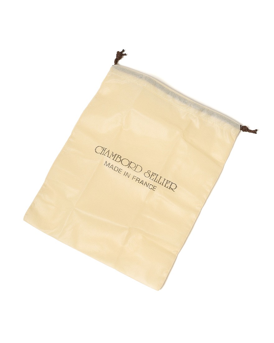 CHAMBORD SELLIERシュリンクレザー クラッチバッグ【ANGERS PORCH STRAP/LAGUN】14l