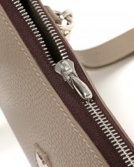 CHAMBORD SELLIERシュリンクレザー クラッチバッグ【ANGERS PORCH STRAP/LAGUN】mb_09l