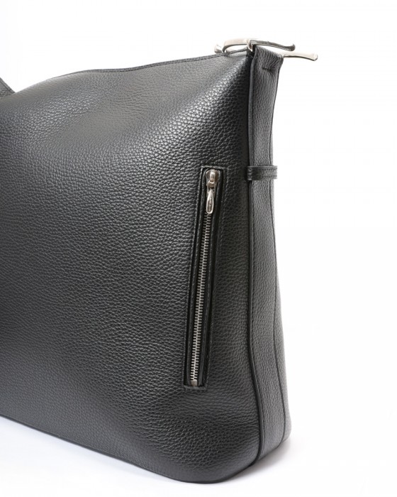 CHAMBORD SELLIERシュリンクレザー ショルダーバッグ【LOCHS Poche/LAGUN】10l