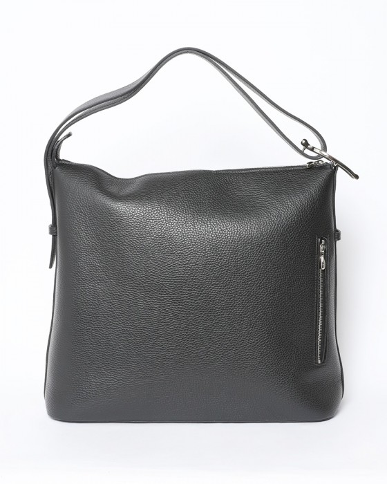 CHAMBORD SELLIERシュリンクレザー ショルダーバッグ【LOCHS Poche/LAGUN】18l