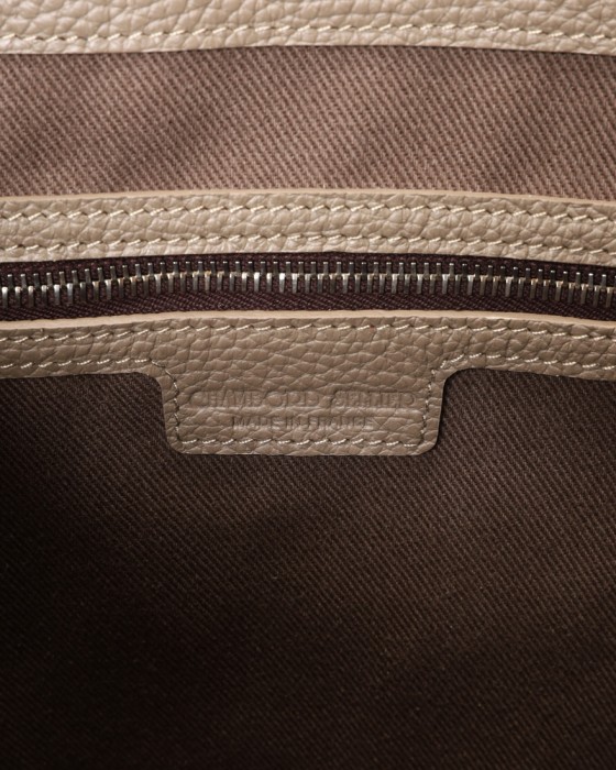 CHAMBORD SELLIERシュリンクレザー トートバッグ【BUSSE/LAGUN】09l
