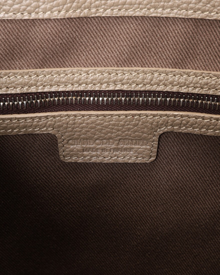 CHAMBORD SELLIERシュリンクレザー トートバッグ【BUSSE/LAGUN】09l