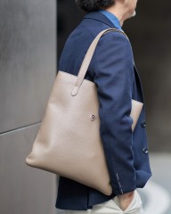 CHAMBORD SELLIERシュリンクレザー トートバッグ【BUSSE/LAGUN】mb_13l