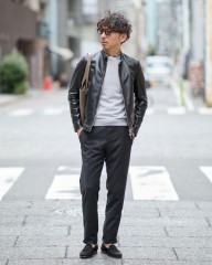 CHAMBORD SELLIERシュリンクレザー トートバッグ【BUSSE/LAGUN】mb_ma