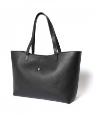 CHAMBORD SELLIERシュリンクレザー ラージトートバッグ【ARLES/LAGUN】mb_c0
