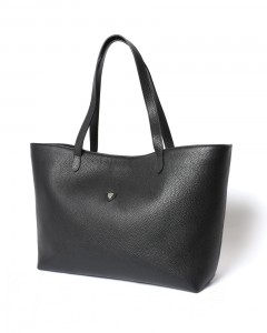 シュリンクレザー ラージトートバッグ【ARLES/LAGUN】
