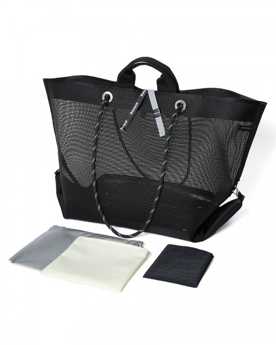 bunectメッシュトートバッグ【XL】ma