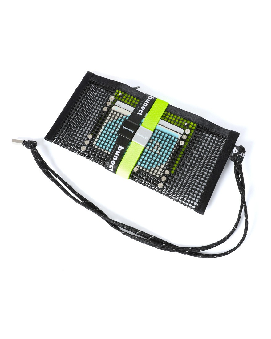 bunectメッシュウォレット【ロング】11l