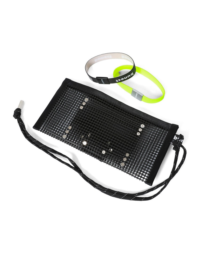 bunectメッシュウォレット【ロング】13l