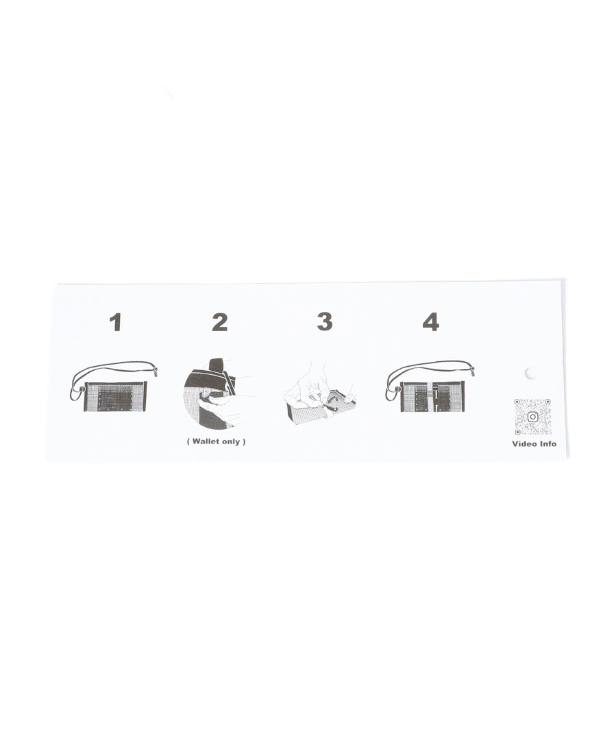 bunectメッシュウォレット【ロング】22l