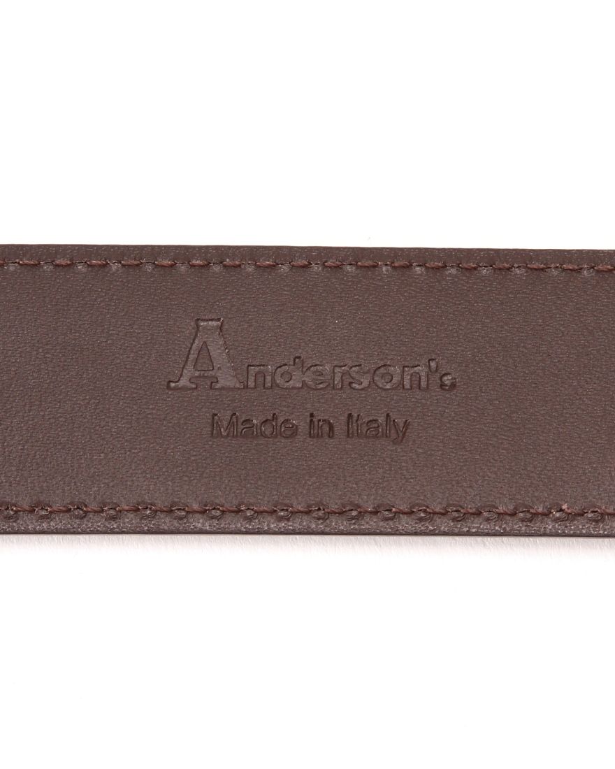 Anderson'sカーフレザー 3cm幅 ドレスベルト03l