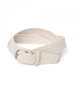 革巻き ラバーメッシュ ベルト