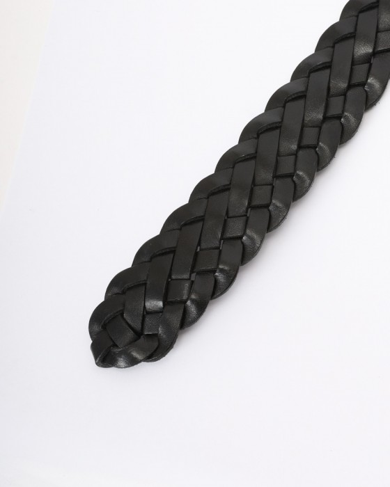 Anderson'sレザーメッシュ ゴールドバックル ベルト03l