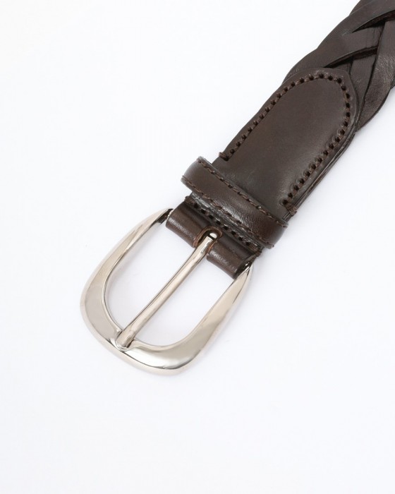 ADRIANO MENEGHETTIレザー メッシュベルト【ELLARH】04l