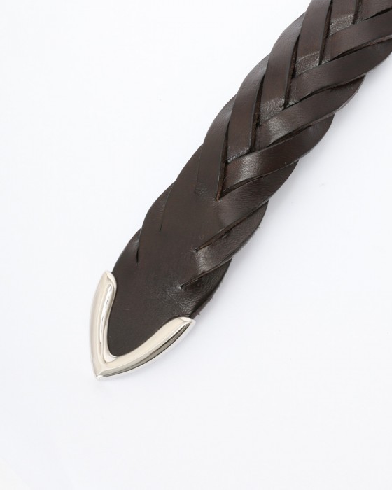 ADRIANO MENEGHETTIレザー メッシュベルト【ELLARH】06l