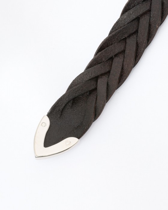 ADRIANO MENEGHETTIレザー メッシュベルト【ELLARH】07l