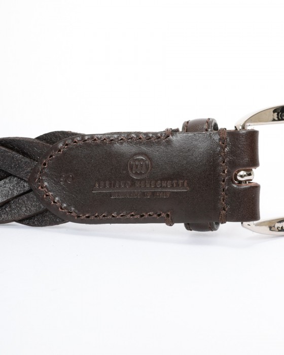 ADRIANO MENEGHETTIレザー メッシュベルト【ELLARH】08l