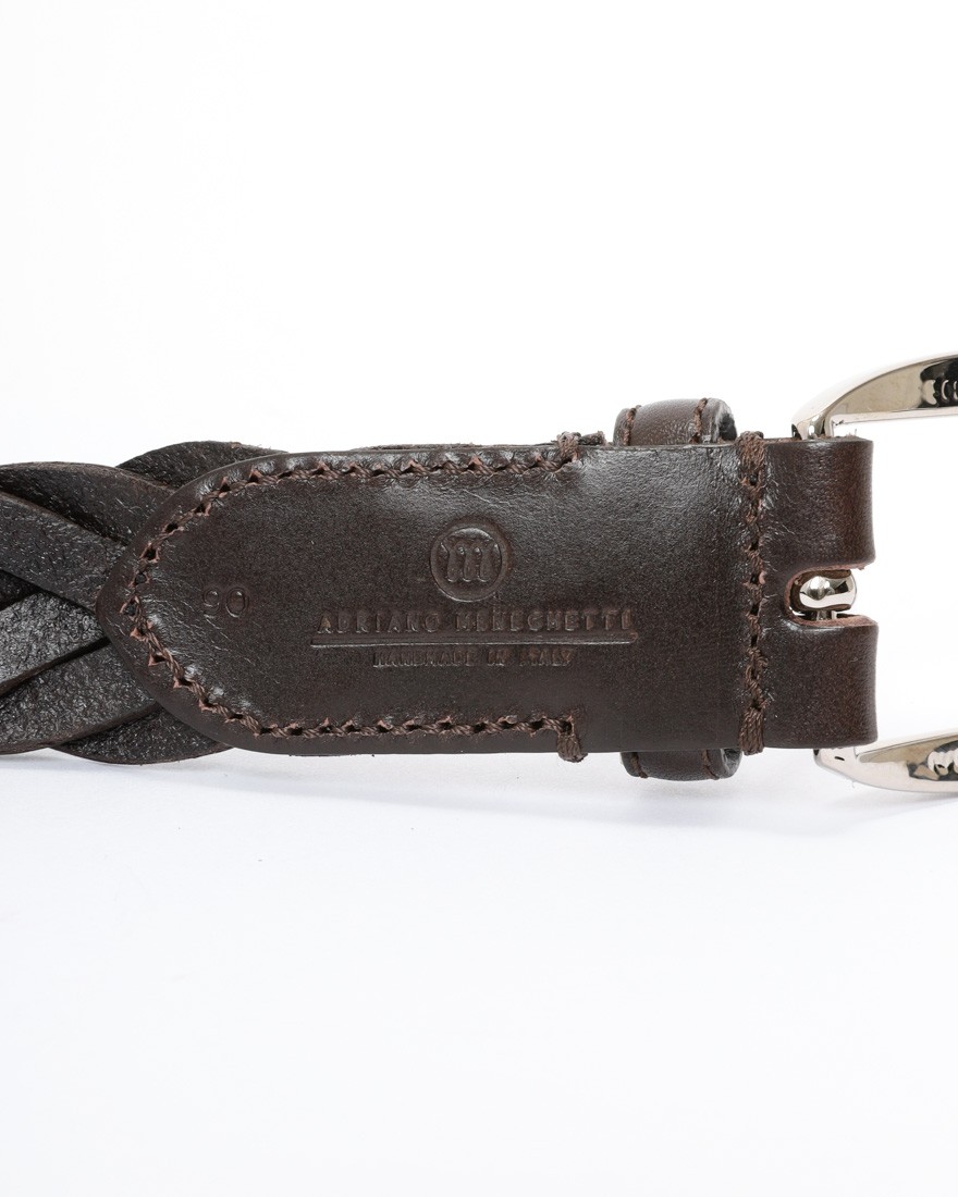 ADRIANO MENEGHETTIレザー メッシュベルト【ELLARH】08l