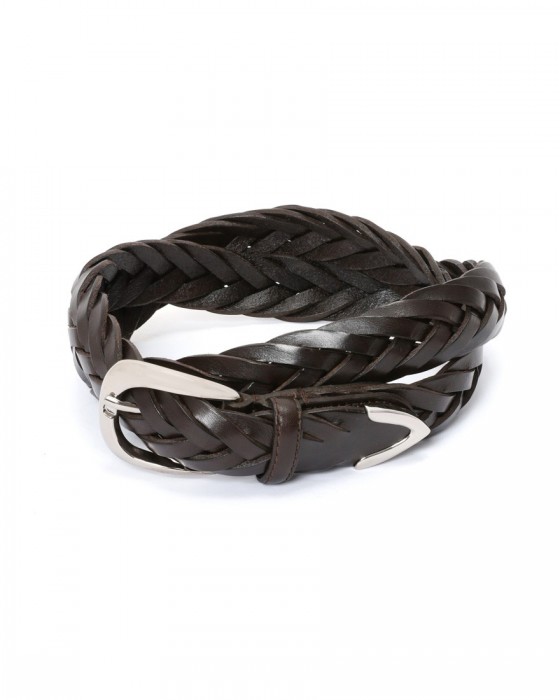 ADRIANO MENEGHETTIレザー メッシュベルト【ELLARH】c1