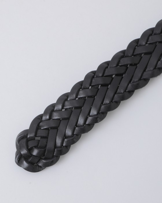 Saddler'sブレスバックル レザーメッシュベルト03l