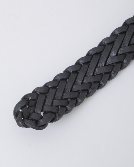 Saddler'sブレスバックル レザーメッシュベルト04l