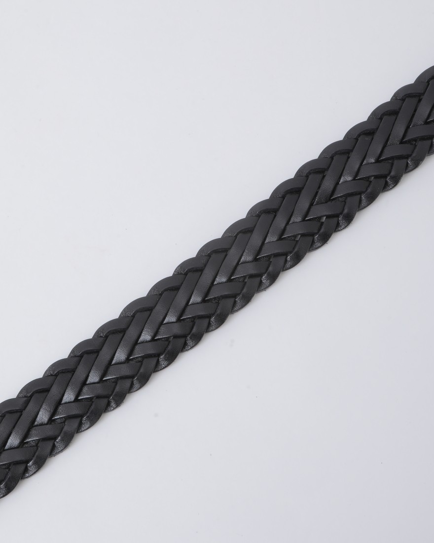 Saddler'sブレスバックル レザーメッシュベルト05l