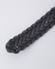 Saddler'sブレスバックル レザーメッシュベルトmb_04l