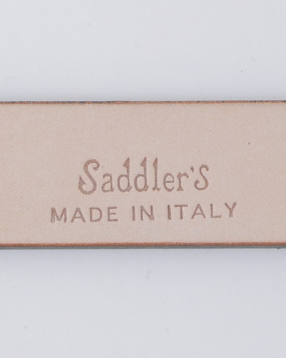 Saddler'sブレスバックル ナッパナローベルト08l