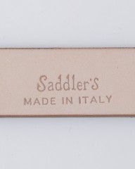 Saddler'sブレスバックル ナッパナローベルトmb_08l