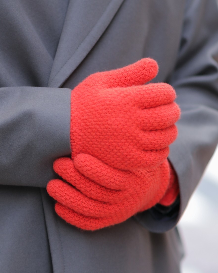 ALPOカシミヤニットグローブ【750/MC】14l