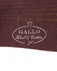 GALLOウール混 ハイドストライプ ソックス 【UOMO TAILORING】mb_08l