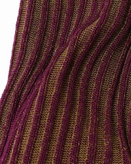 GALLOウール混 ハイドストライプ ソックス 【UOMO TAILORING】mb_11l