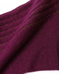 GALLOウール混 ハイドストライプ ソックス 【UOMO TAILORING】mb_14l