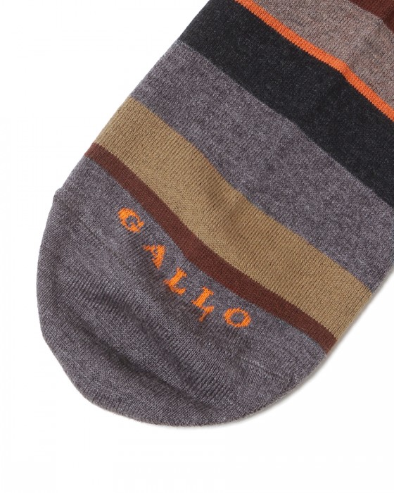 GALLOランダムマルチカラーボーダー ソックス【COLLECTION】03l