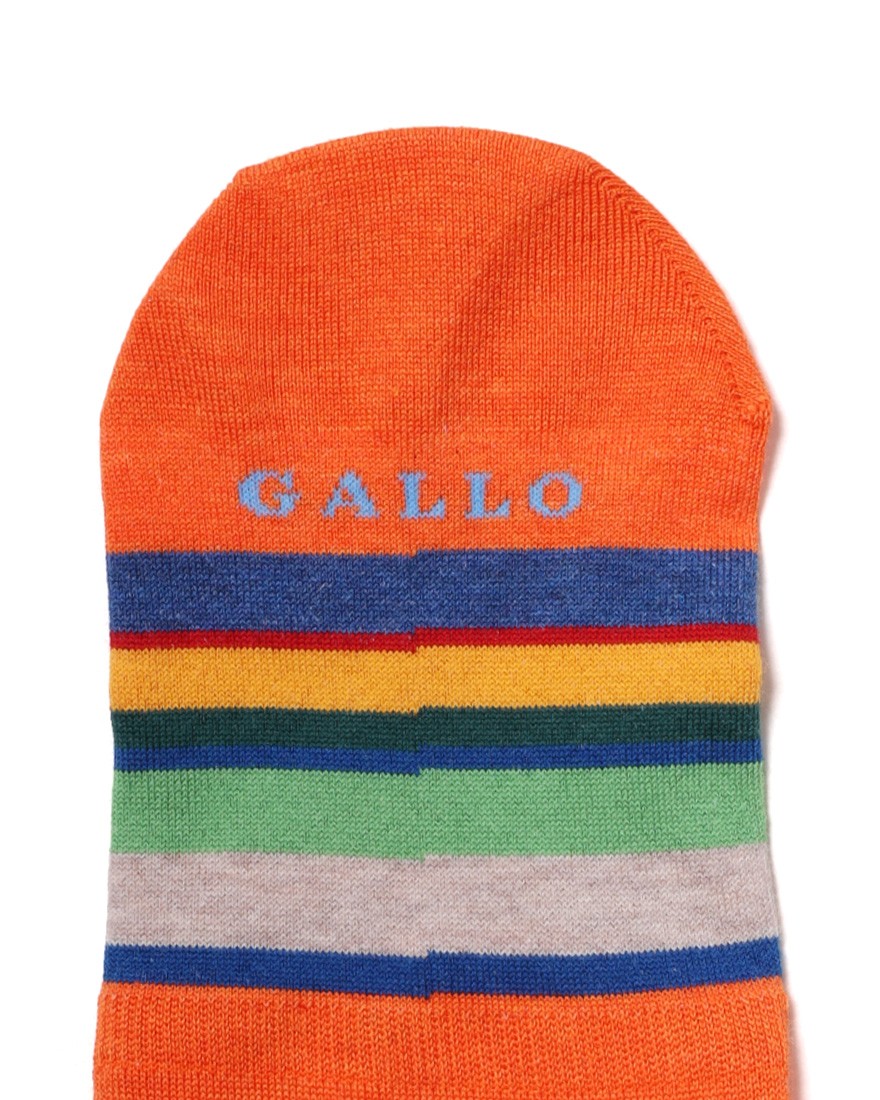 GALLOマルチボーダー シューズインソックス【COLLECTION】05l