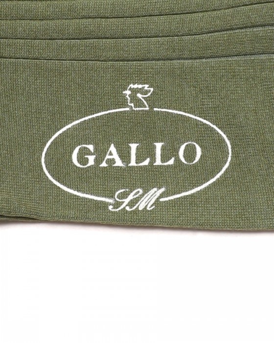 GALLOカラーリブソックス【UOMO GALLO】07l