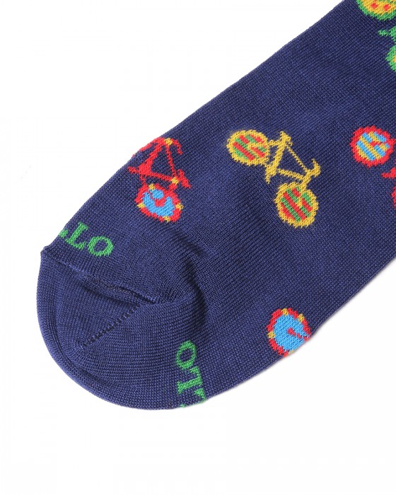 GALLOバイシクル柄ソックス【COLLECTION】03l