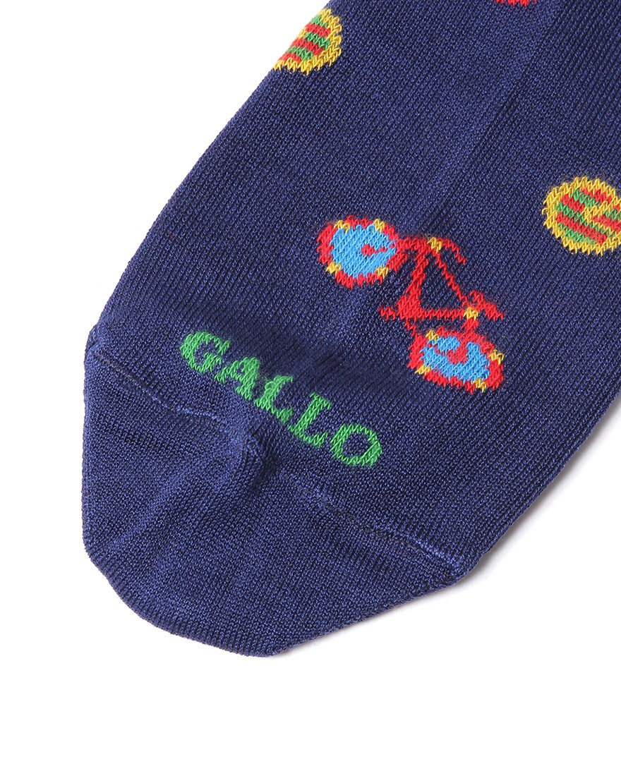 GALLOバイシクル柄ソックス【COLLECTION】07l