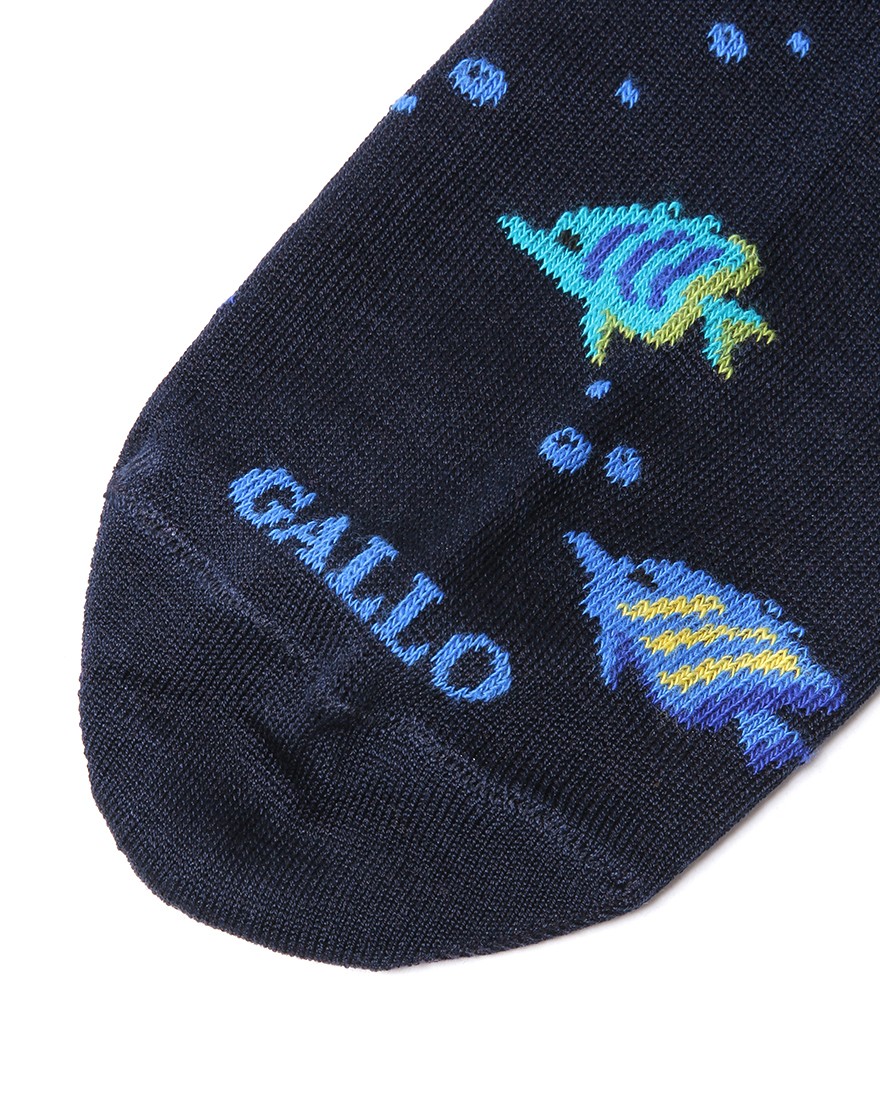 GALLOフィッシュ柄ソックス【COLLECTION】06l