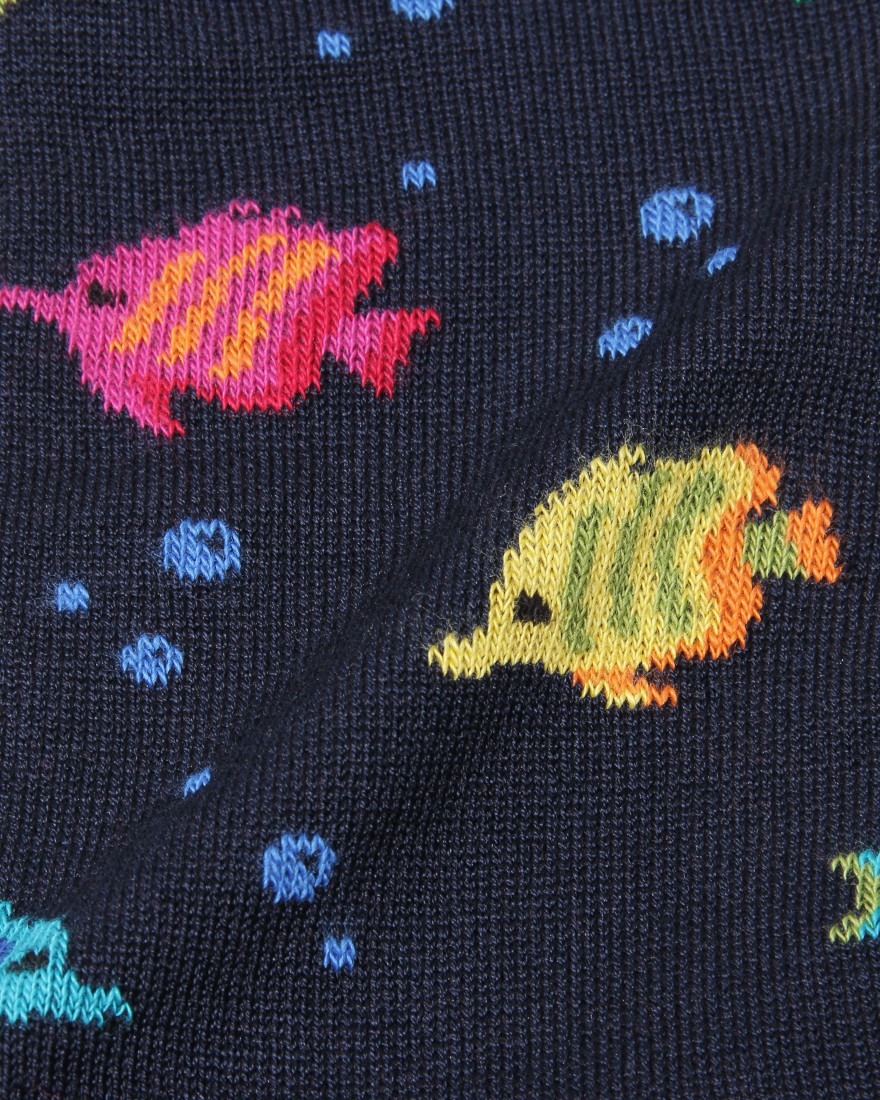 GALLOフィッシュ柄ソックス【COLLECTION】08l