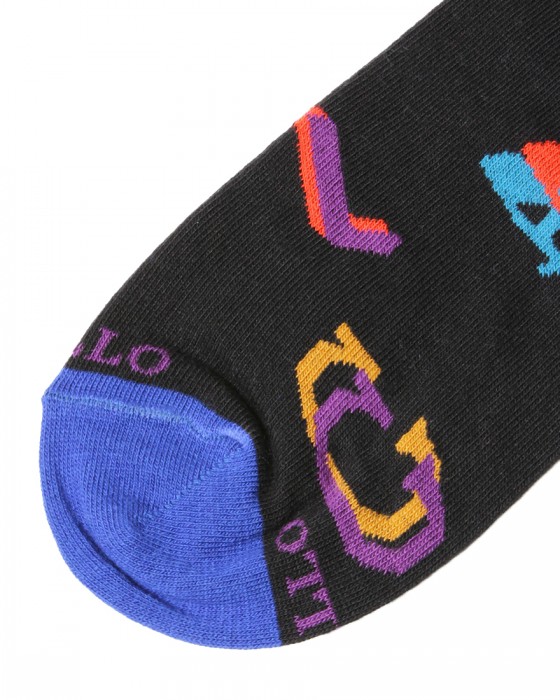 GALLOGALLOランダムスクリプトソックス【COLLECTION】03l