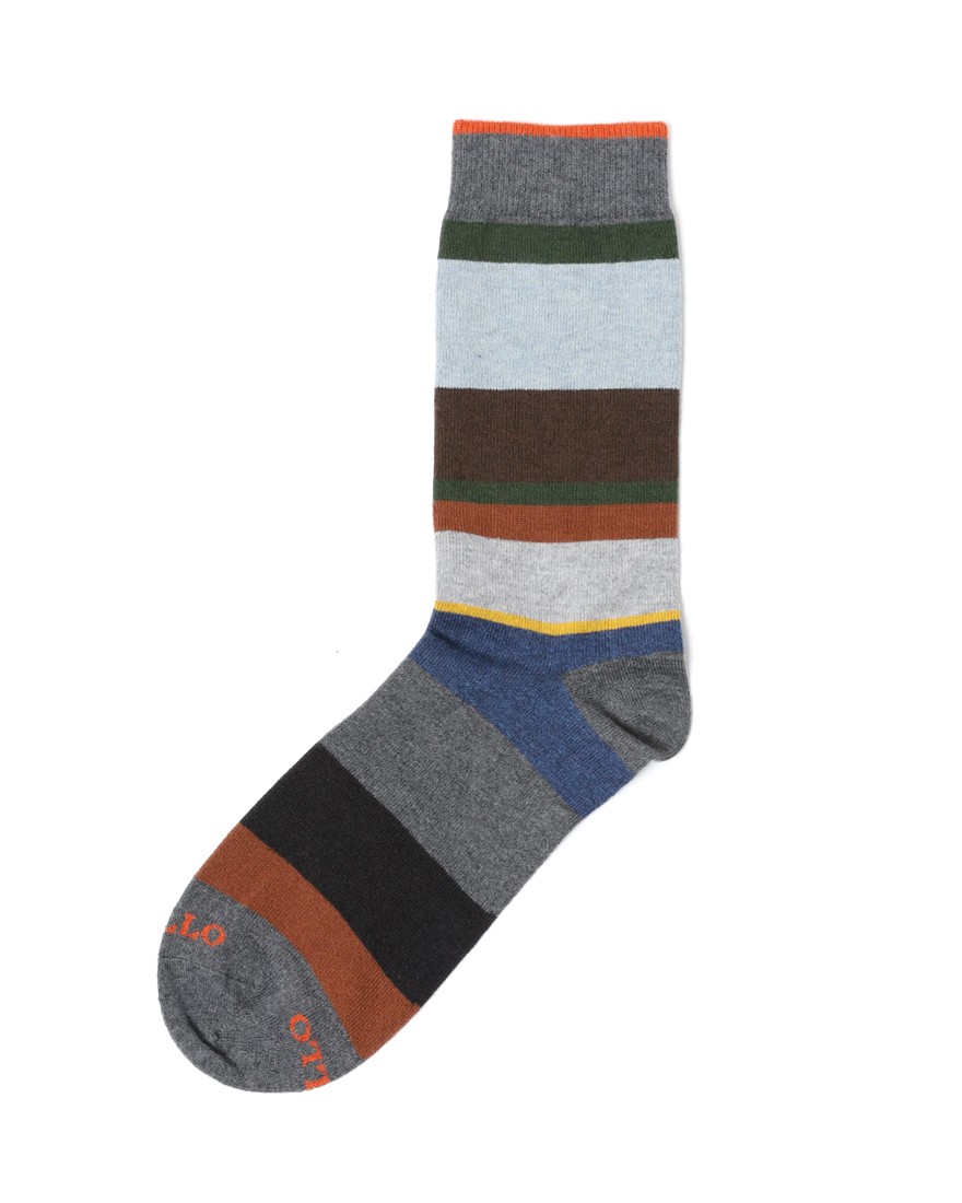GALLOランダム マルチカラーボーダー ソックス【COLLECTION】04l