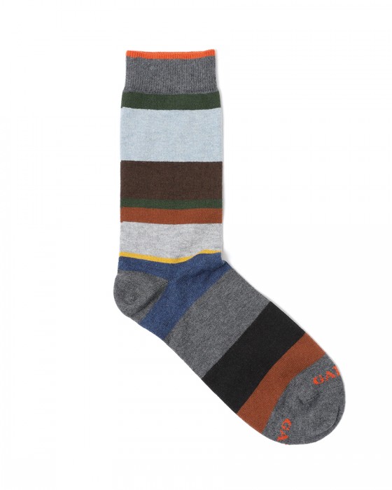 GALLOランダム マルチカラーボーダー ソックス【COLLECTION】05l
