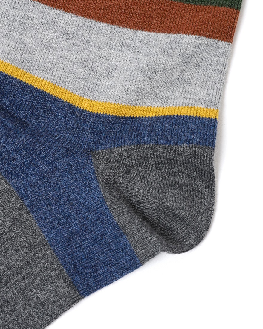 GALLOランダム マルチカラーボーダー ソックス【COLLECTION】07l