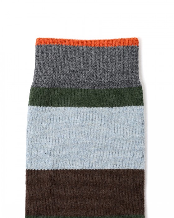 GALLOランダム マルチカラーボーダー ソックス【COLLECTION】08l